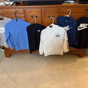💥 13 Nike adidas under armour Jordon lucky Hoodie Blue, Black, Gray sweater lot
